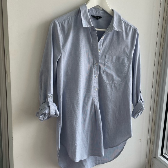 RW & CO blue tunic shirt - Picture 7 of 8